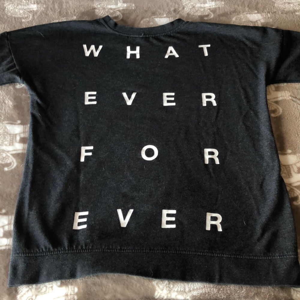 Unique GRAY Vans crew neck